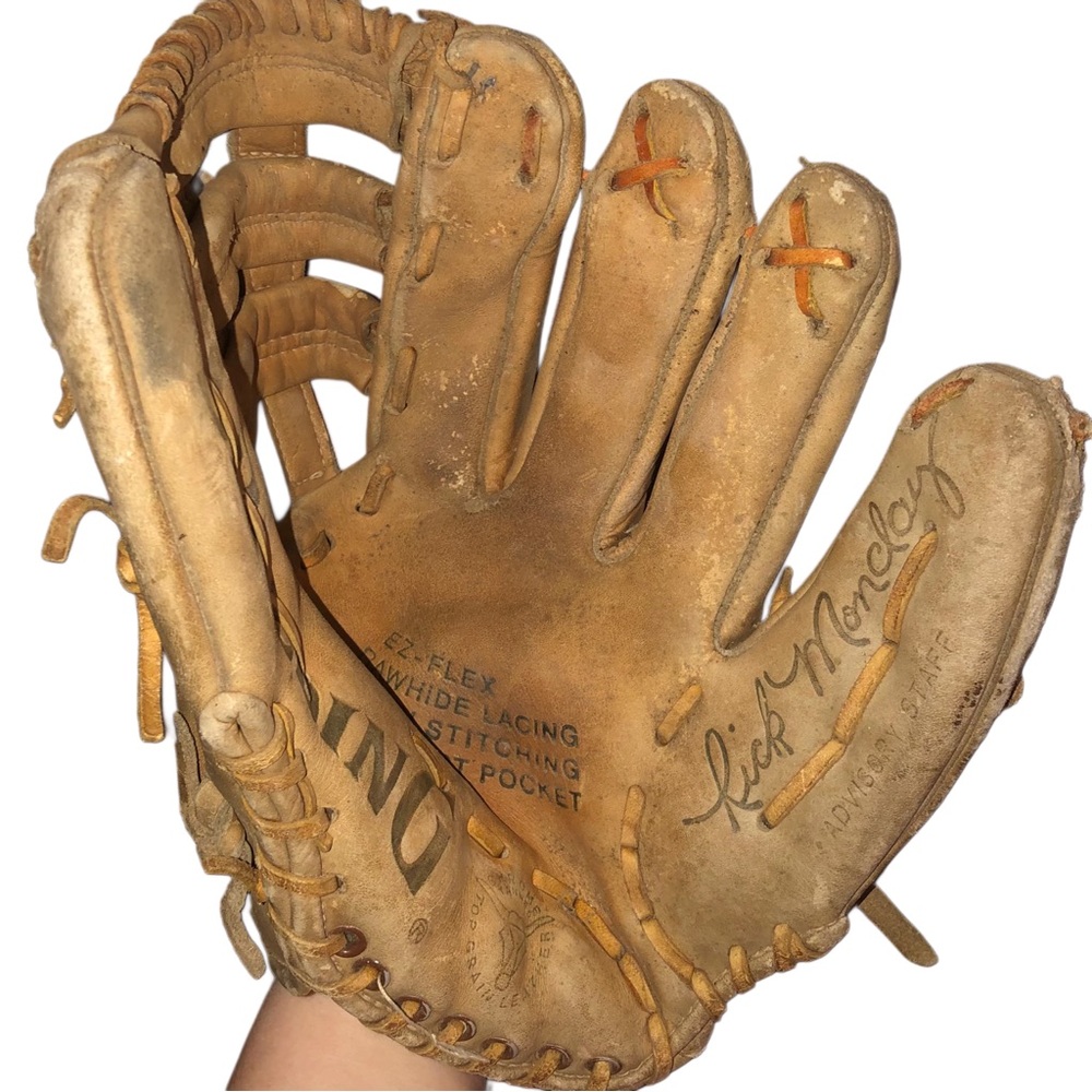 Vintage Spalding 1876 Rick Monclay Baseball Glove